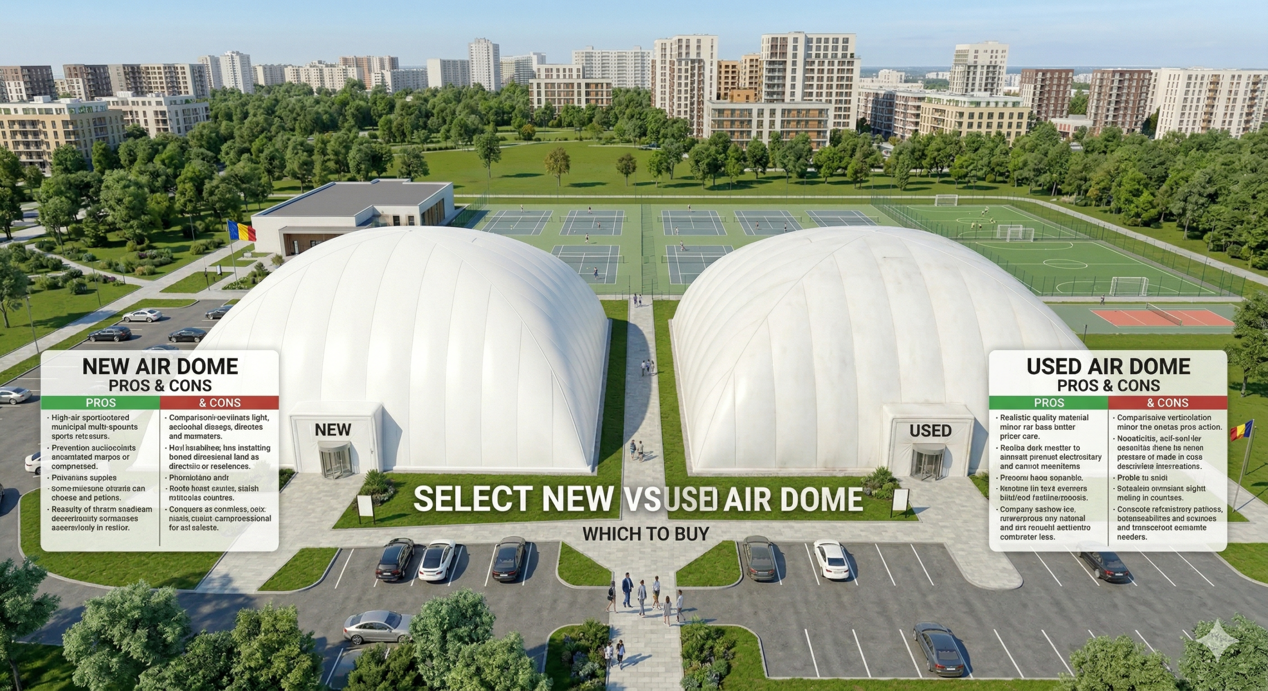 New vs Used Air Dome Which to Buy